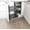 Mon Espace Maison - Amenagement d'angle pour meuble de cuisine largeur 100cm