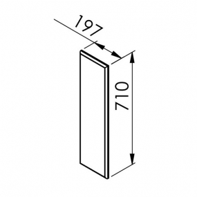 Porte Champêtre L200xH710