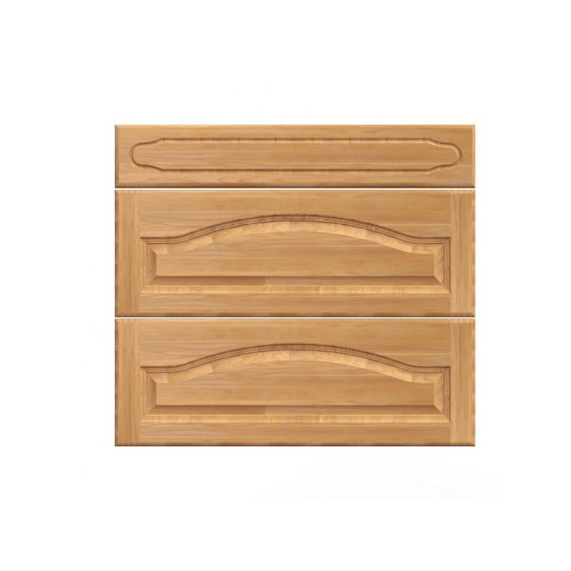 Mon Espace Maison - Facade tiroir cuisine chene massif - chapeau de gendarme