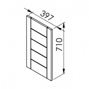 Mon Espace Maison - Facade cuisine chene massif