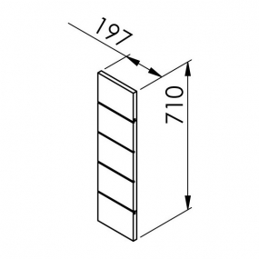 Mon Espace Maison - Facade tiroir cuisine chene massif