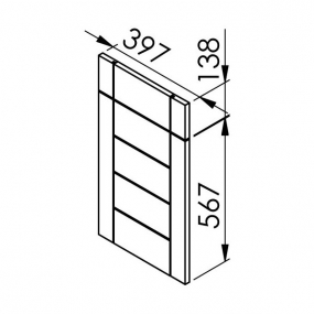 Mon Espace Maison - Facade tiroir cuisine chene massif
