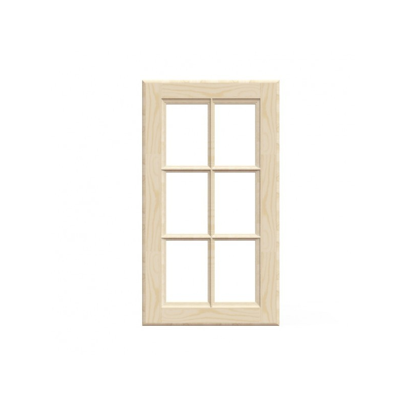 Mon Espace Maison - Facade vitree cuisine pin massif brut