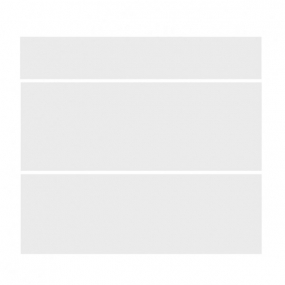 Façade Epure 3 Tiroirs larg. 60cm x H71cm