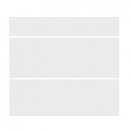 Façade Epure 3 Tiroirs larg. 80cm x H71cm