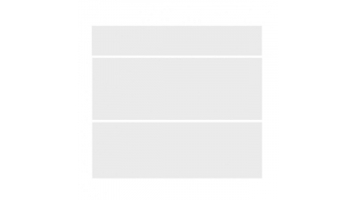 Façade Epure 3 Tiroirs larg. 80cm x H71cm