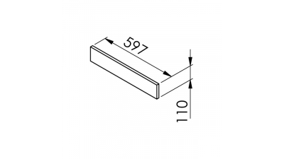 Mon Espace Maison - Bandeau four cuisine melamine decor bois structure