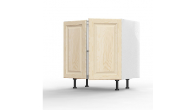 Meuble bas Pennsylvania 2 portes pleines L80xH71,5xP56