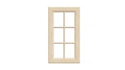 Meuble haut Pennsylvania 1 porte vitrée L40xH71,5xP30