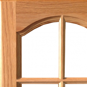 Porte Champêtre vitrée L400xH710