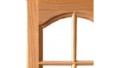 Porte Champêtre vitrée L400xH710