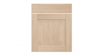 Meuble bas chêne massif brut Porte + Tiroir larg. 60cm x H71.5cm