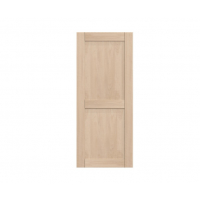 Colonne chêne massif  brut 2 portes L60cm x H213.8cm