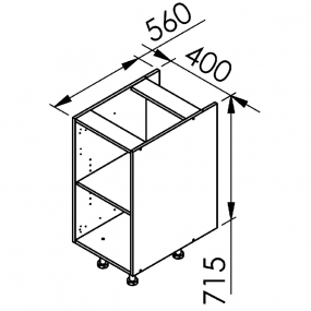 Meuble bas Design' L40