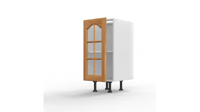 Meuble bas Champêtre  vitrée L40