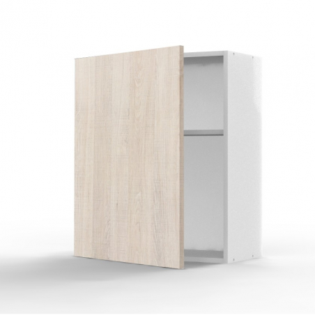 Meuble haut Structura 1 porte pleine L60xH71,5xP30