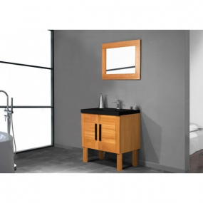 Pieds Ma-créa droits chêne massif vernis