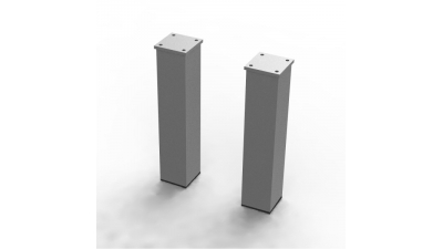 Pieds Ma-créa droits alu anodisé