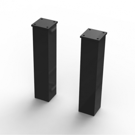 Pieds Ma-créa droits laqués noir