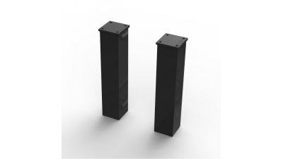 Pieds Ma-créa droits laqués noir