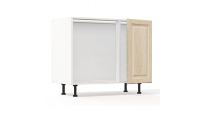 Meuble bas d'angle Pennsylvania 1 porte pleine L40xH71,5xP55.5