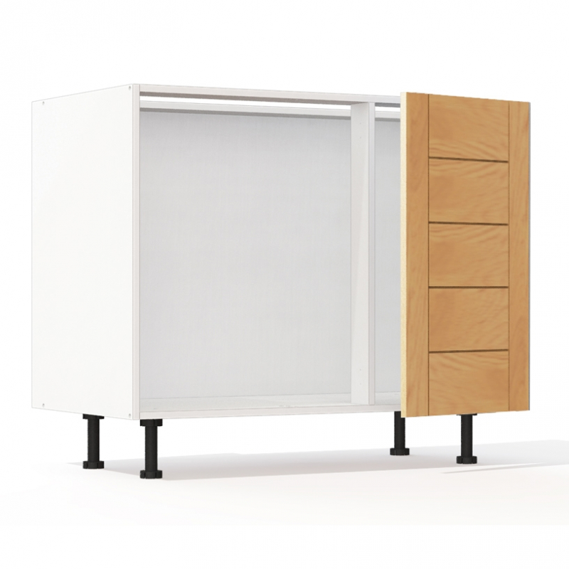 Meuble bas d'angle Design' L100