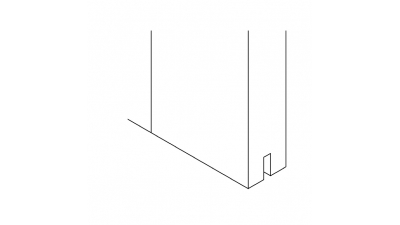 Porte coulissante Vienna larg. 73cm