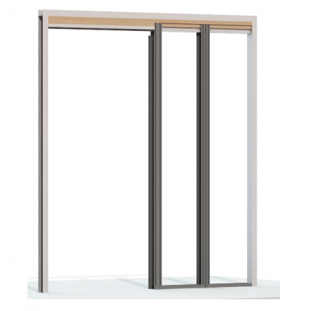 Système coulissant à galandage