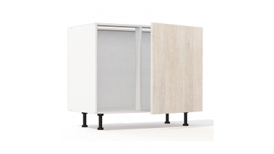 Meuble bas d'angle Japan L100