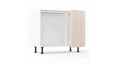 Meuble bas d'angle Japan L100