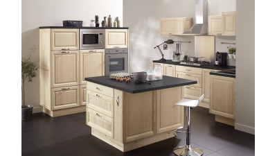 Meuble bas Pennsylvania 1 tiroir - 2 casseroliers L60xH71,5xP56