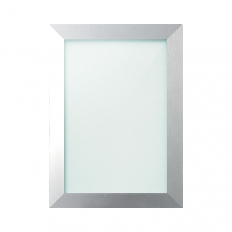 Porte Aluminia dépoli larg.40 CM