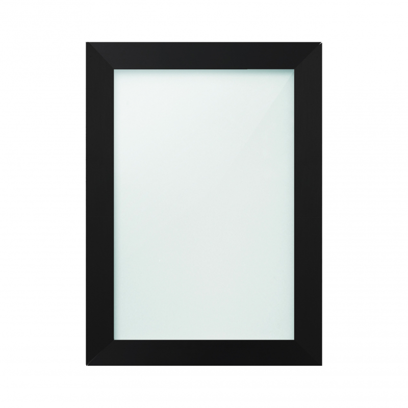 Porte Aluminia noir dépoli larg.40 CM