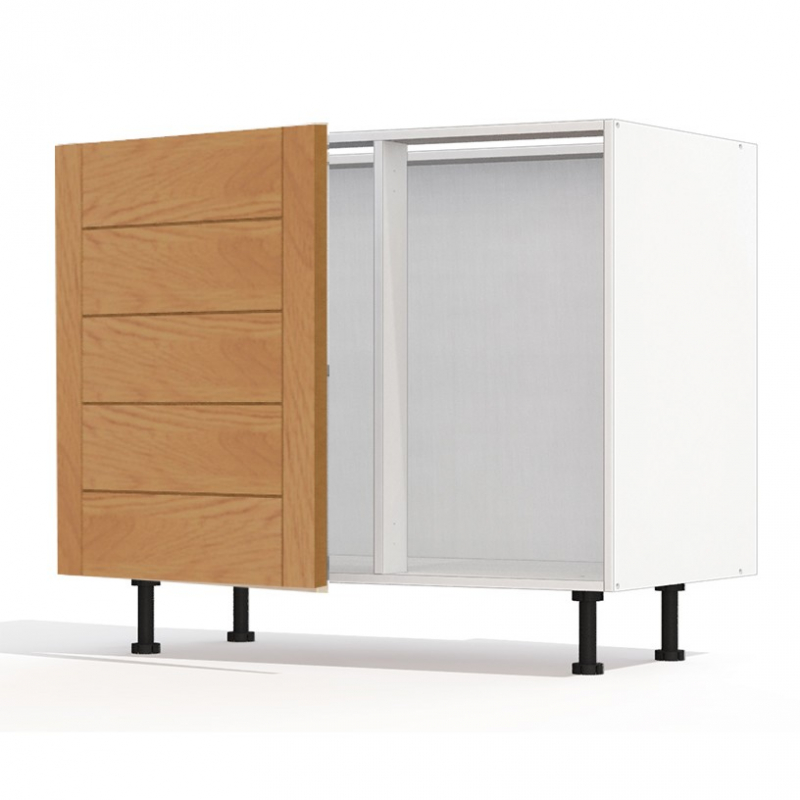 Meuble bas d'angle Design' L100