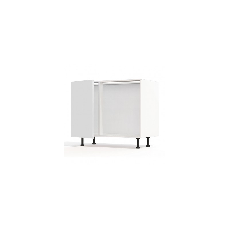 Meuble bas d'angle sous évier Epure 1 porte 40cm larg. 100cm x H71.5cm